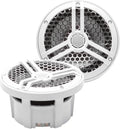 Skar Audio SK65M 6.5" 2-Way Marine Full Range 320 Watt Coaxial Speakers, Pair (White)
