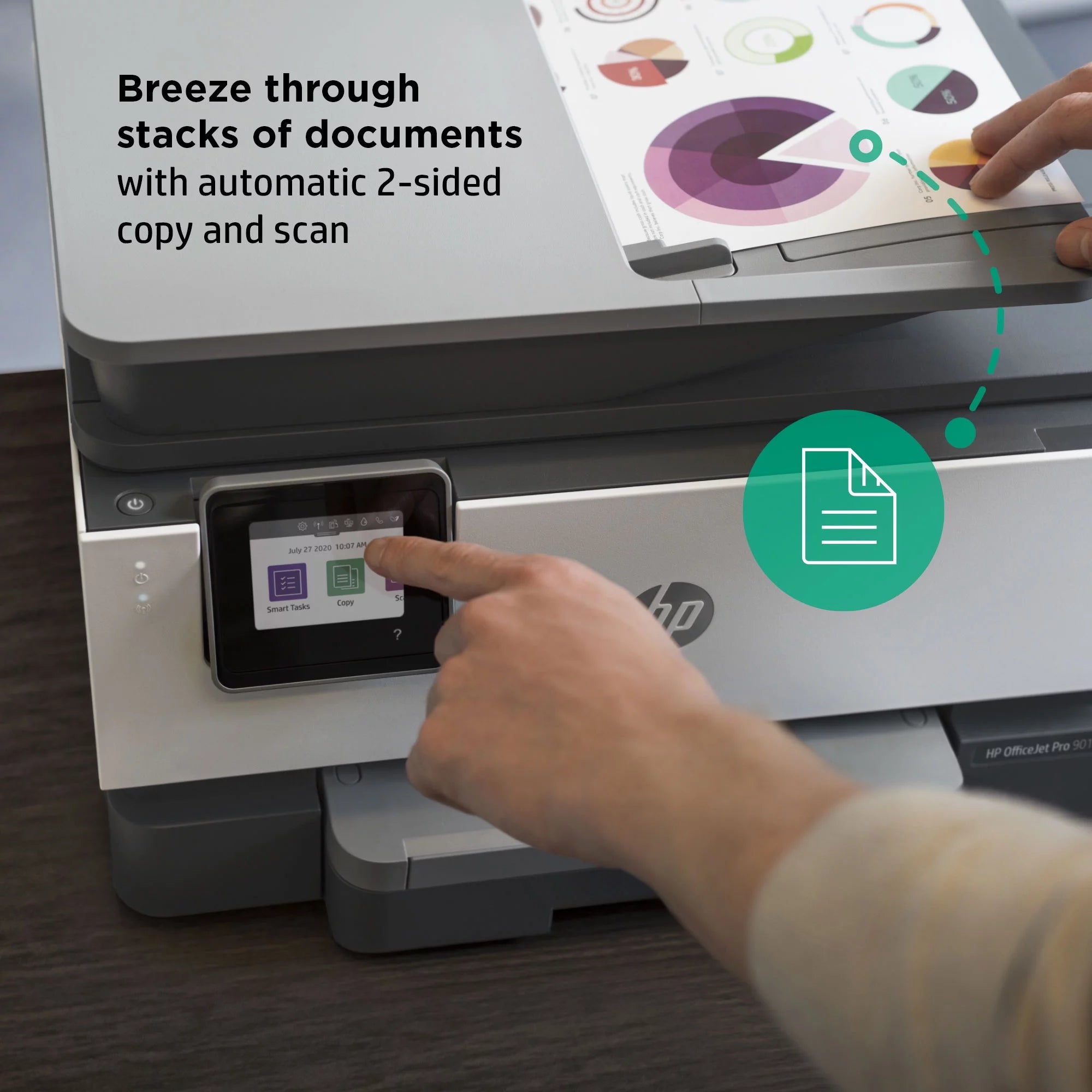 HP OfficeJet 9025e All-in-One Wireless Color Inkjet Printer A43863