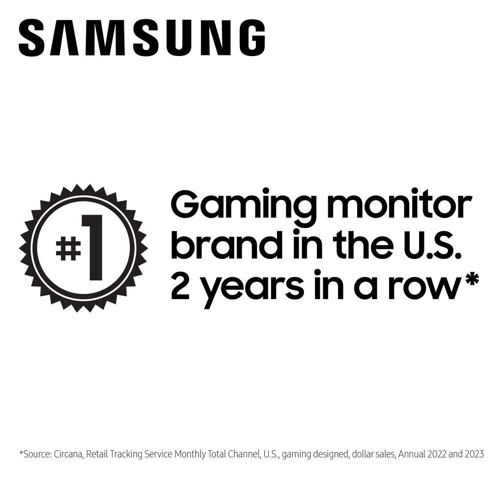 SAMSUNG 32" 165Hz WQHD Gaming Monitor Odyssey G55A E376507