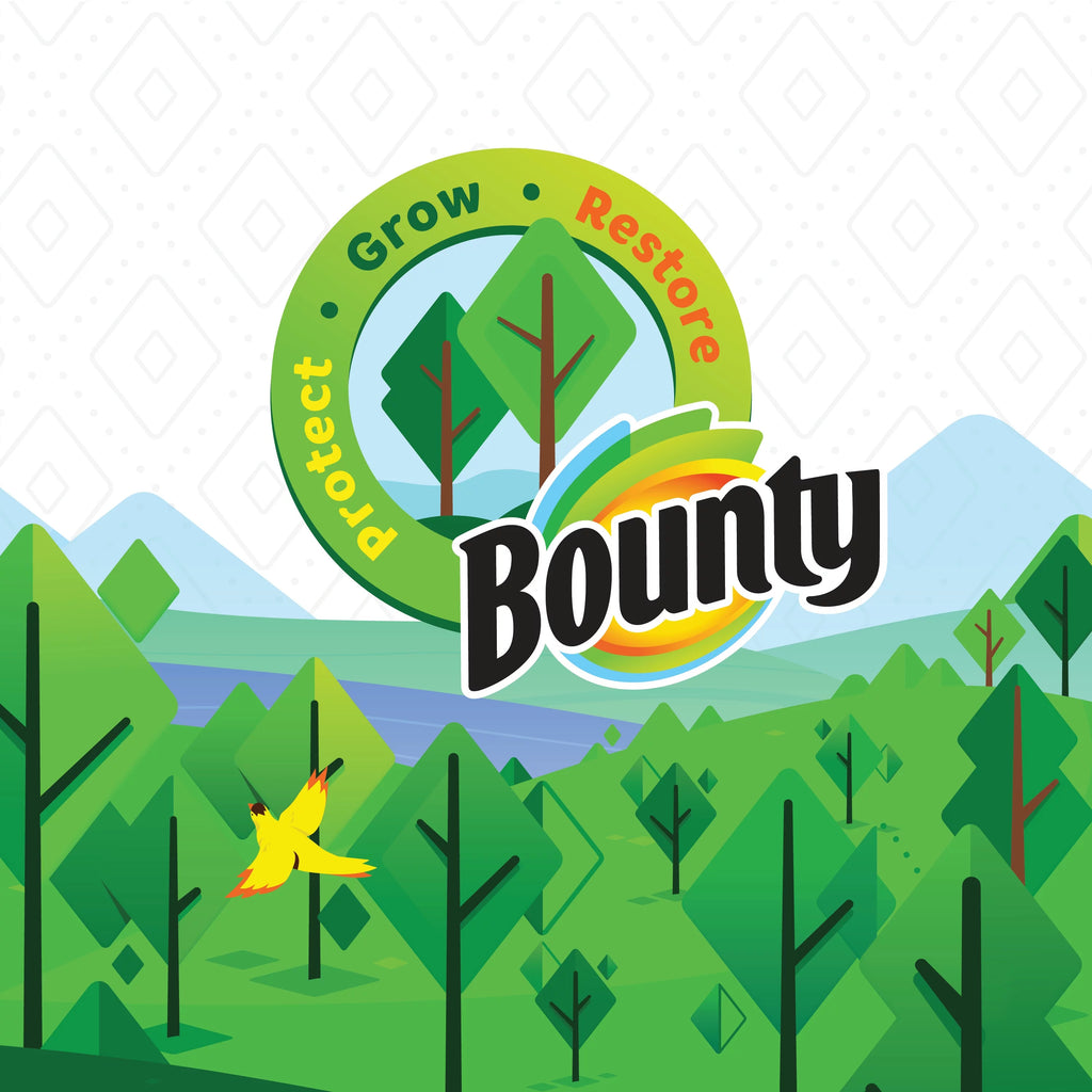 Bounty Full Sheet Paper Towels, 6 Mega Rolls R7769