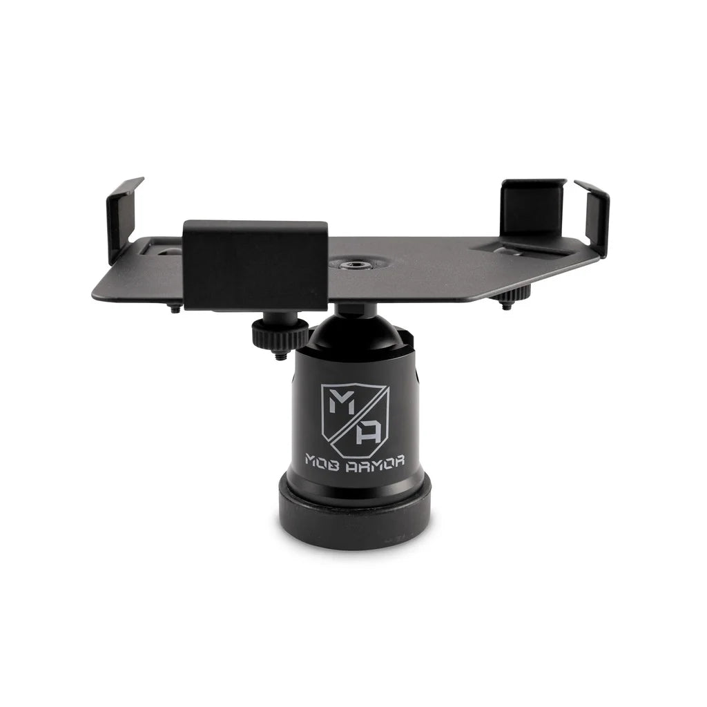 mob armor tab mount maxx magnetic tablet mount, universal tablet holder for 7"-13" tablets with magnetic base, mount includes mounding disc with adhesive that adheres to most surfaces