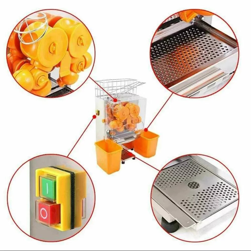 Techtongda Commercial Orange Juice Extractor Automatic Squeezer K954