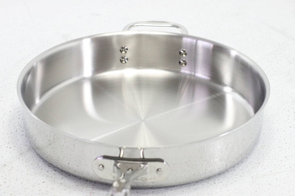 Calphalon Tri-Ply Stainless Steel 5-Quart Saute Pan with Cover A62845