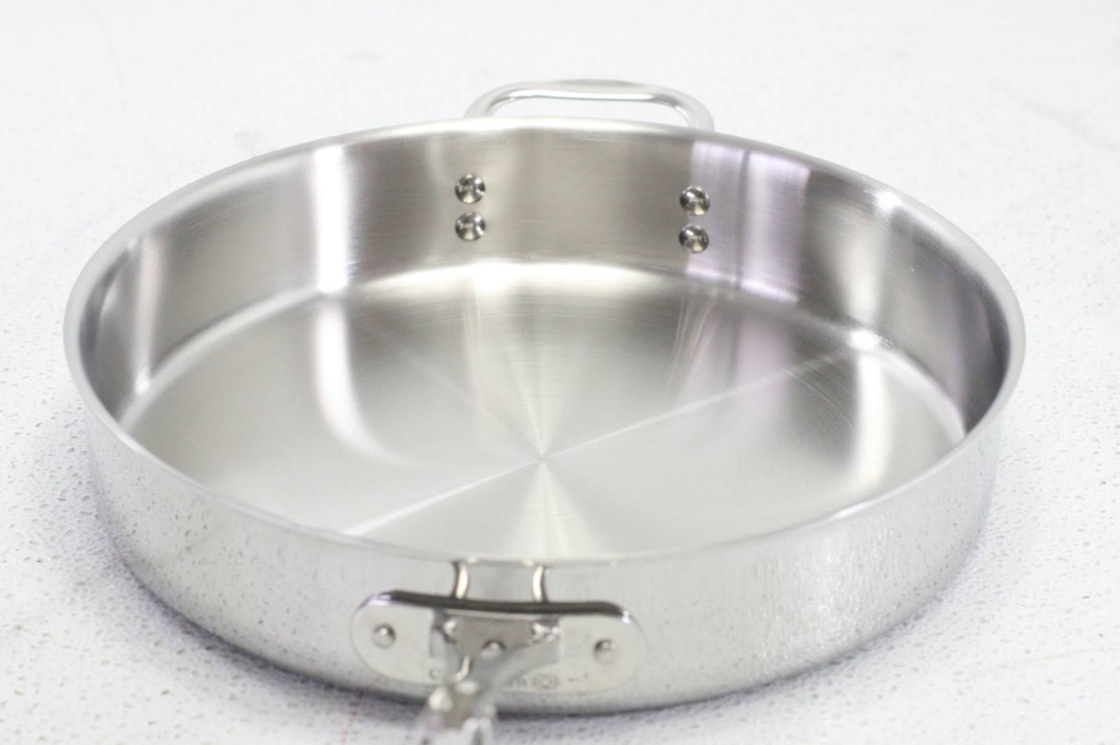 Calphalon Tri-Ply Stainless Steel 5-Quart Saute Pan with Cover A62845