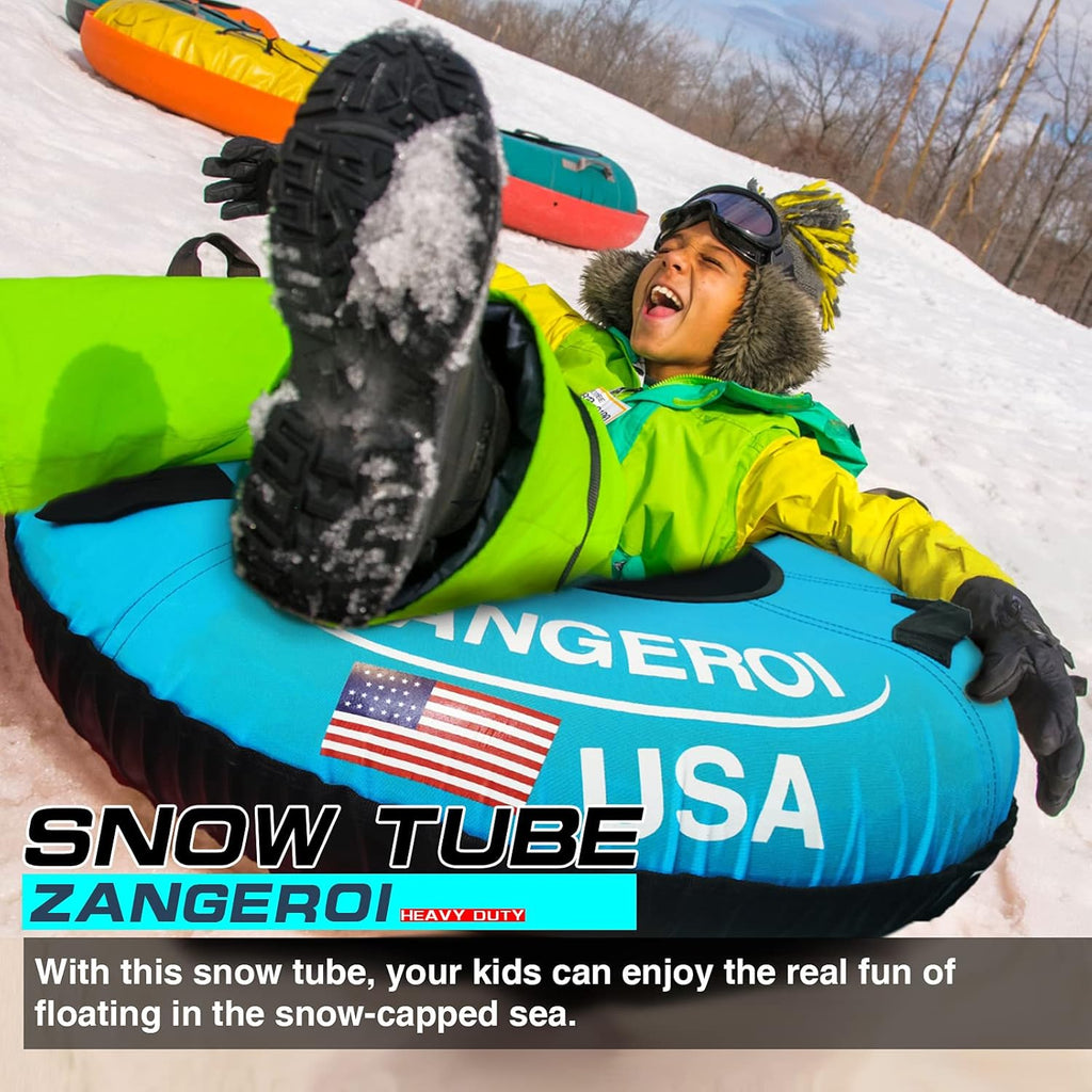 Heavy Duty Inflatable Snow Tube 45 inch for Kids and Adults V554