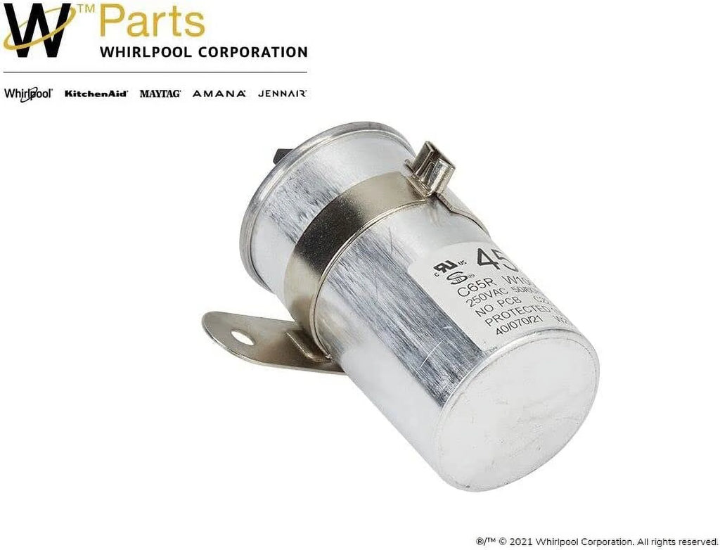 Whirlpool W10804665 Top Load Washer Run Capacitor Q6228