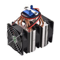 Carevas 180W High Power Semiconductor Refrigeration Fish Tank Chiller Refrigerator Cooling-water Machine Chiller Water Cooler Aquarium Chiller with 6pcs Heat Dissipation Copper for 40 Liters Aquar