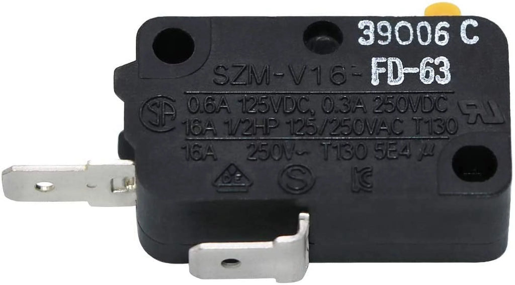 Primeswift SZM-V16-FD-63 Microwave Door Switch Replacement for LG GE Kenmore, 2 Pack R173818