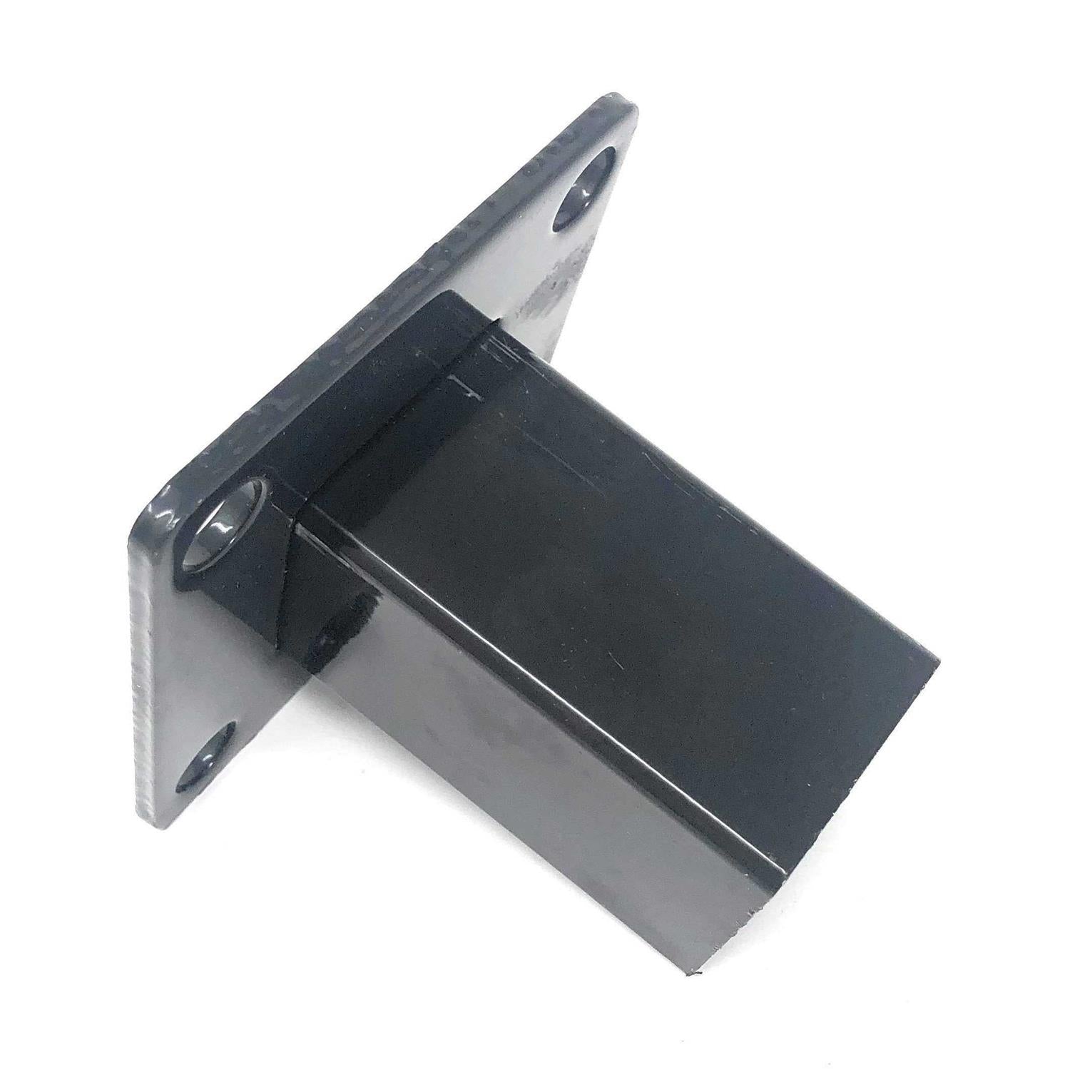 Xcel Fence Metal Flange for 2 Square Post with Cover and Anchor Bolts P432