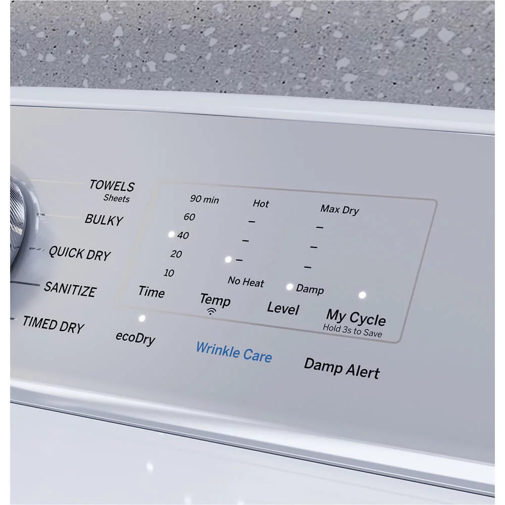 GE Profile 7.4 cu. ft. Electric Dryer with Sanitize Cycle and Sensor Dry E671