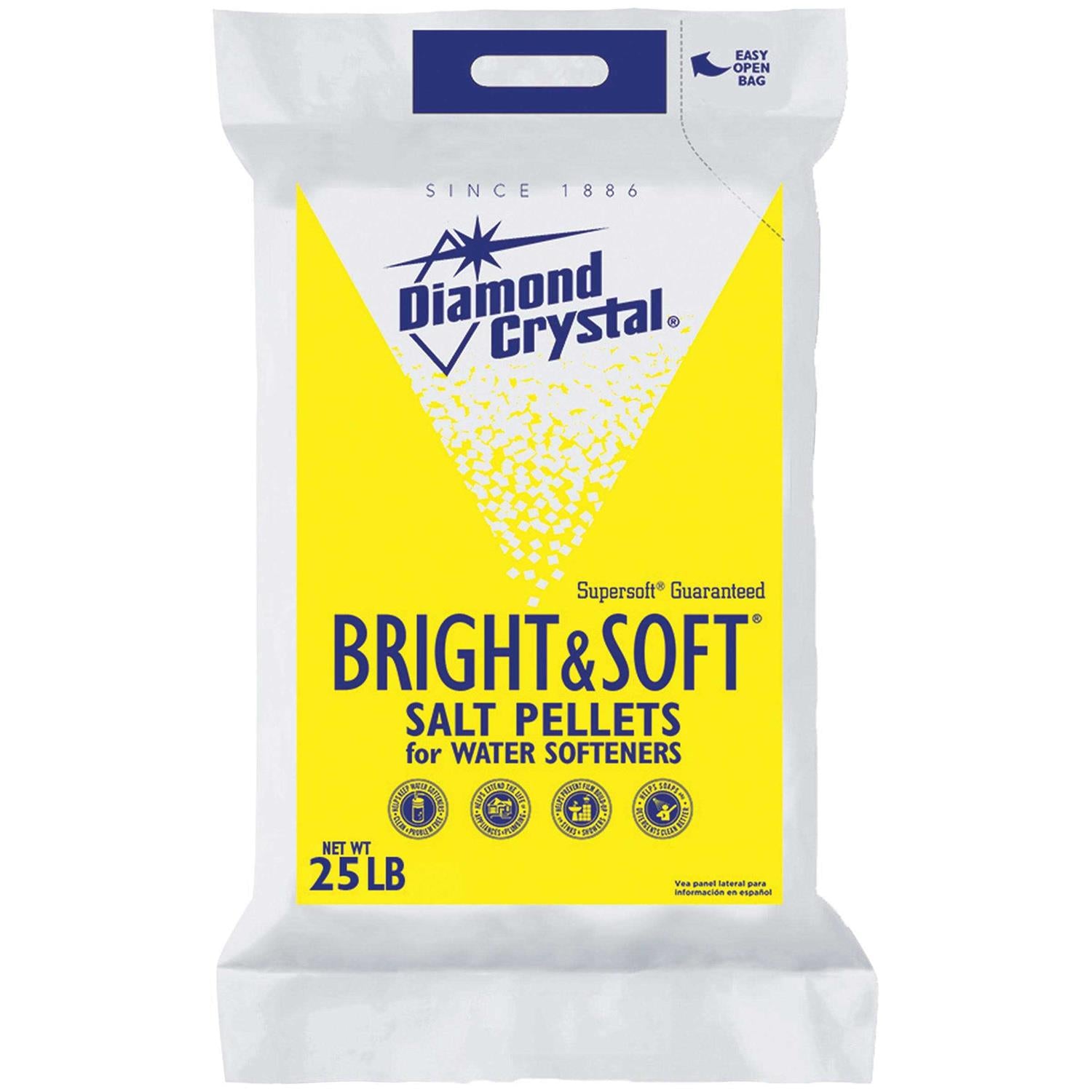 Diamond Crystal Bright &amp; Soft Water Softener Salt Pellets - Shop Hardware Tools Online Store