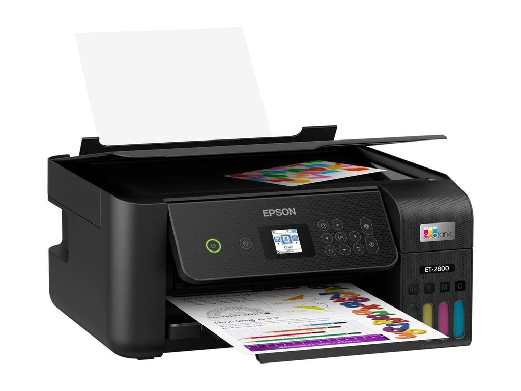 Epson EcoTank ET-2800 Wireless All-in-One Supertank Printer with Scan and Copy, Black H1654