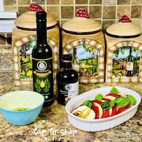 M.G. PAPPAS High Polyphenol Extra Virgin Olive Oil, Cold Pressed & Unfiltered, 12.7 oz O81138