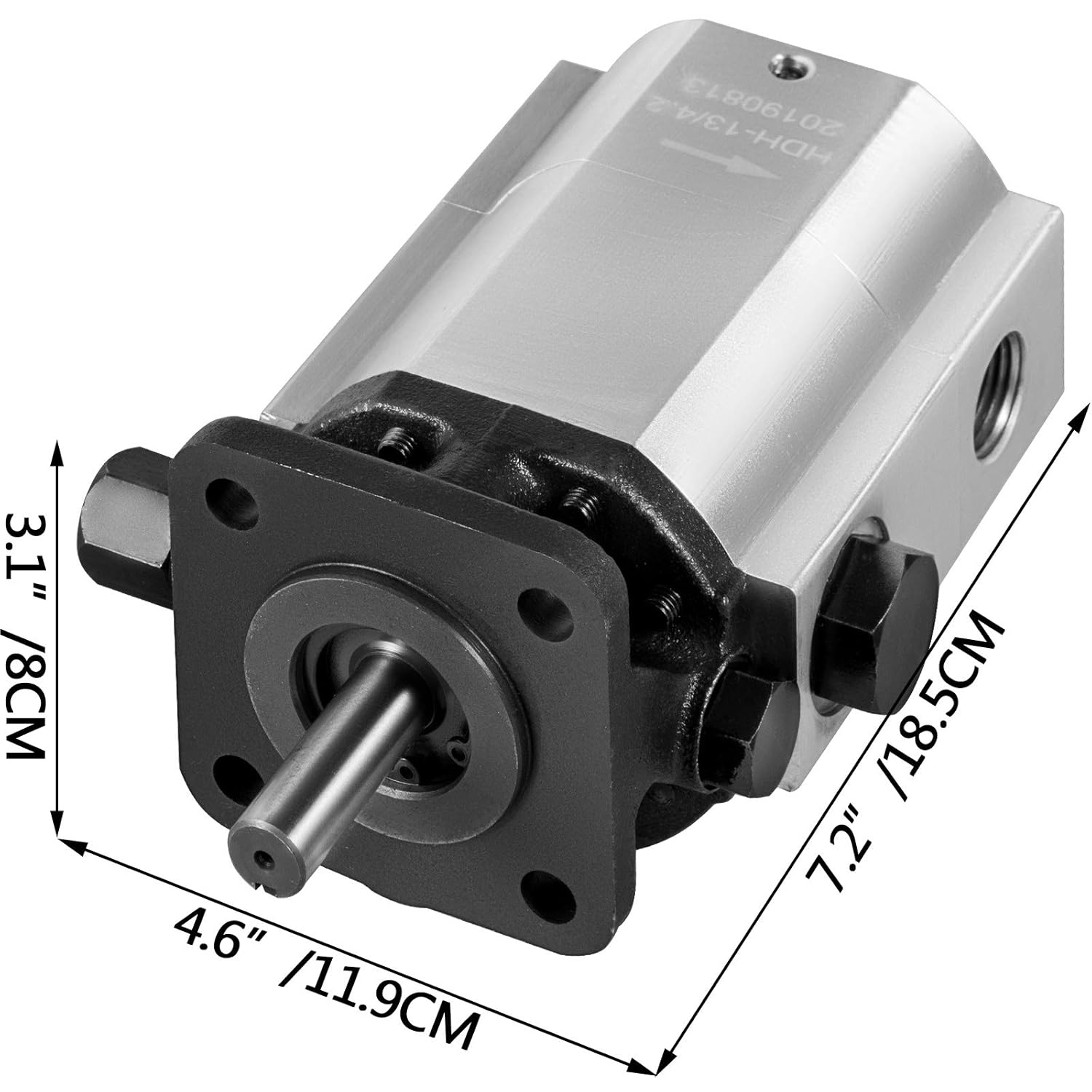 Bestauto Hydraulic Pump 16 GPM 2 Stage Log Splitter Q5417