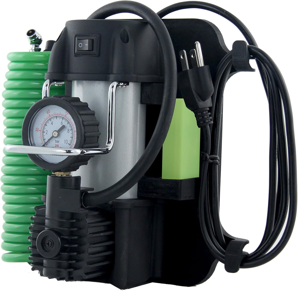 Slime 40045 Home Tire Inflator, Wall Mounted 120V, Heavy Duty, 2X Pro Power, Pack of 2 U595