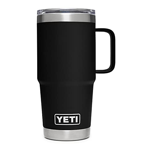 YETI Rambler 20 oz Stainless Steel Travel Mug with Stronghold Lid L9345
