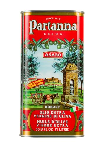 Partanna Robust Extra Virgin Olive Oil - First Cold Pressed - 101 oz Tin D799786