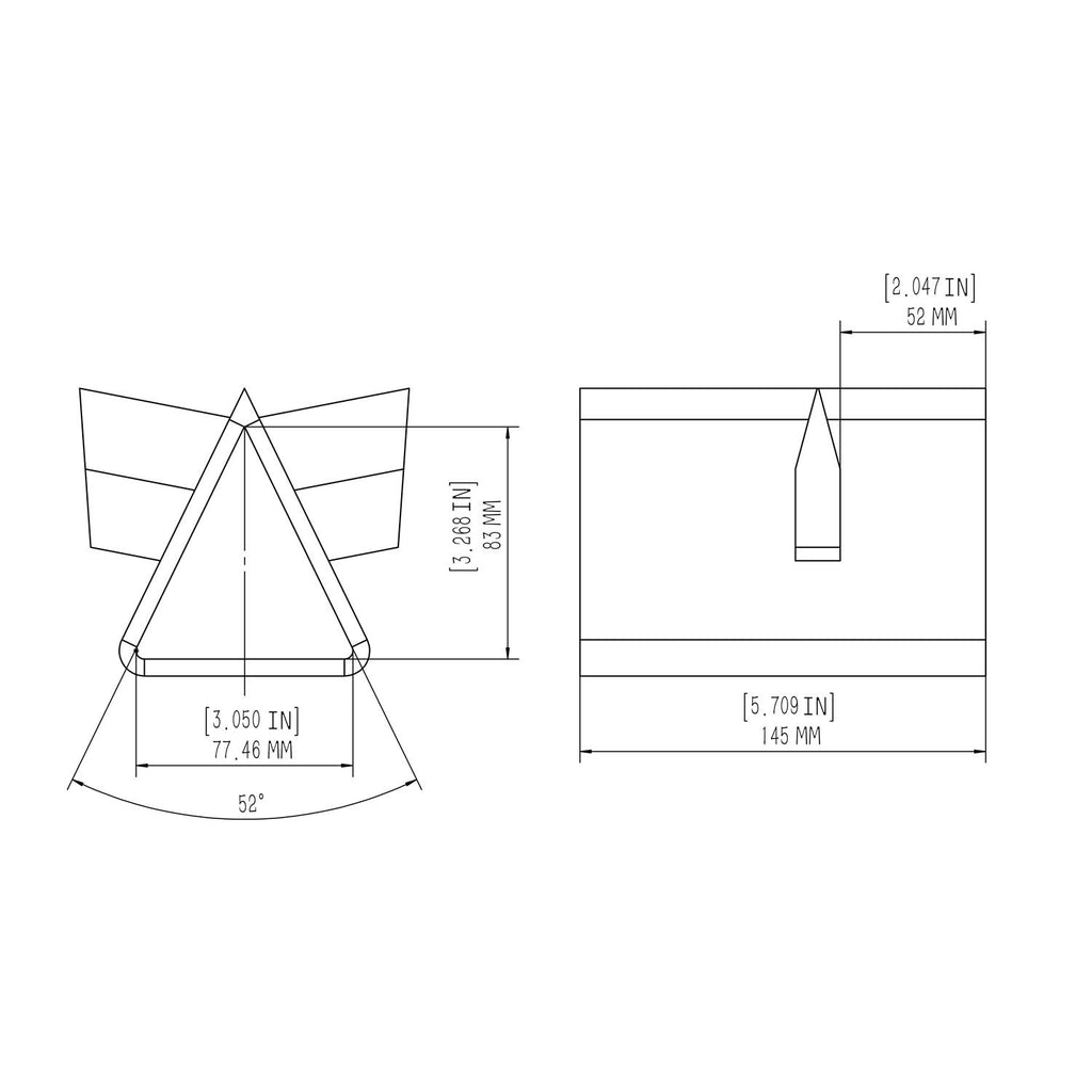 Boss Industrial CW-S Log Splitter 4-Way Cross Wedge O543413