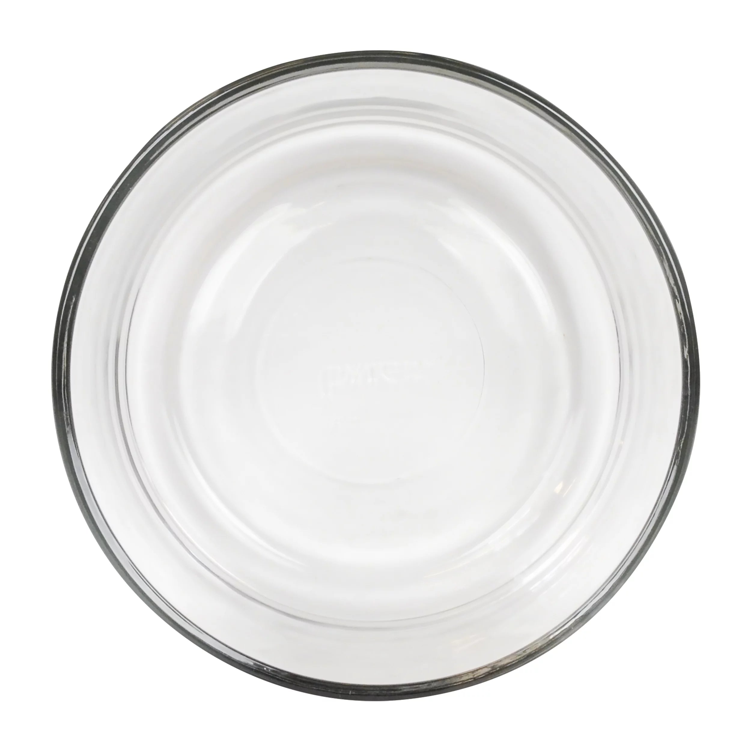 Pyrex 7201 Round Glass 4-Cup Storage Bowl with Green Plastic Lid (2-Pack) G231