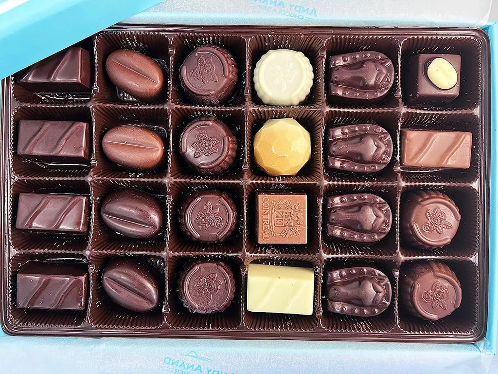Belgian Chocolate Sugar Truffles 16 Pieces Gift Boxed A5387