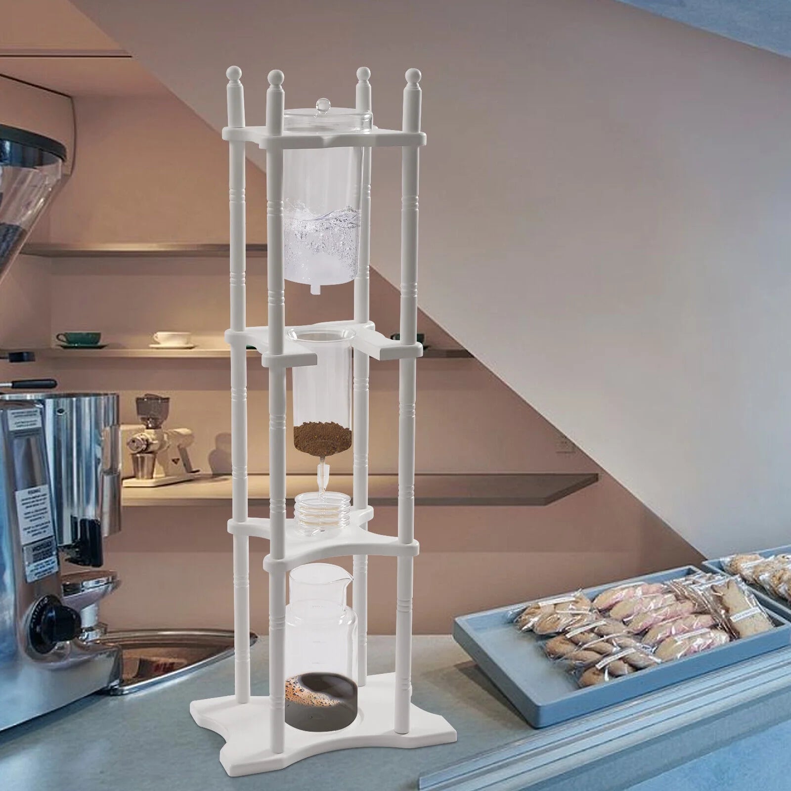 Cold Brew Drip Tower Coffee Machine Ice Coffee Maker T193668