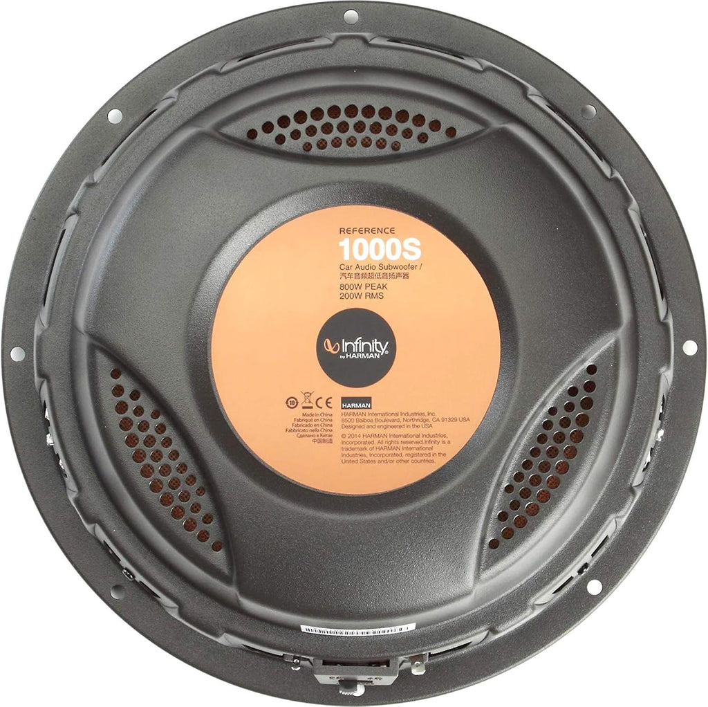 Infinity REF1000S 10 Inch Shallow Mount Subwoofer U8919