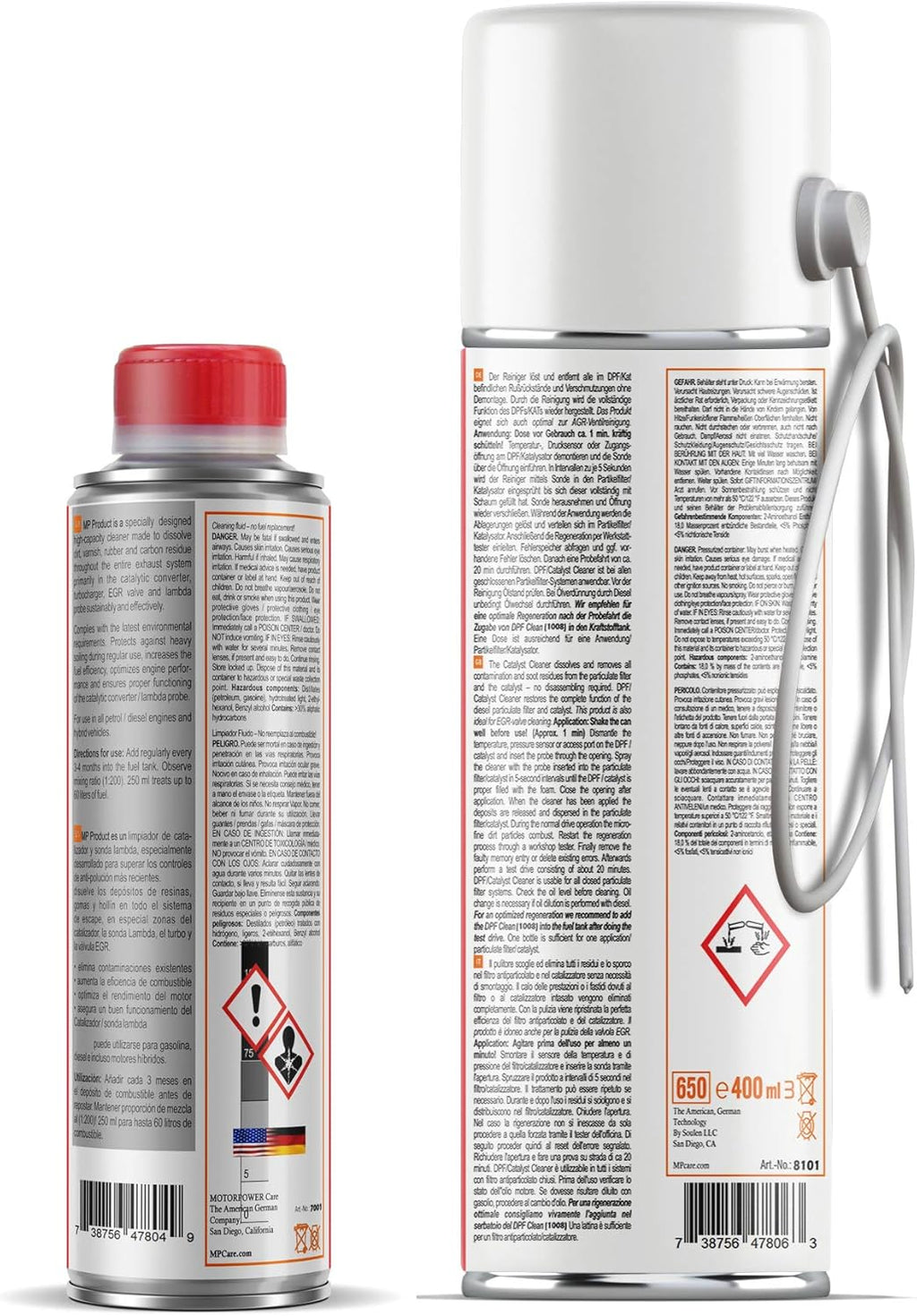 Catalytic Converter Cleaner Kit Pack of 2 F99227