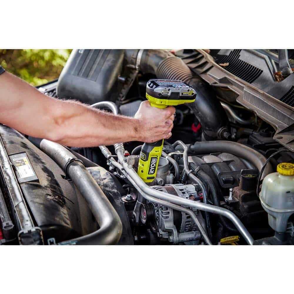 RYOBI ONE+ HP 18V Brushless Cordless 3/8 in. Extended Reach Ratchet W850431