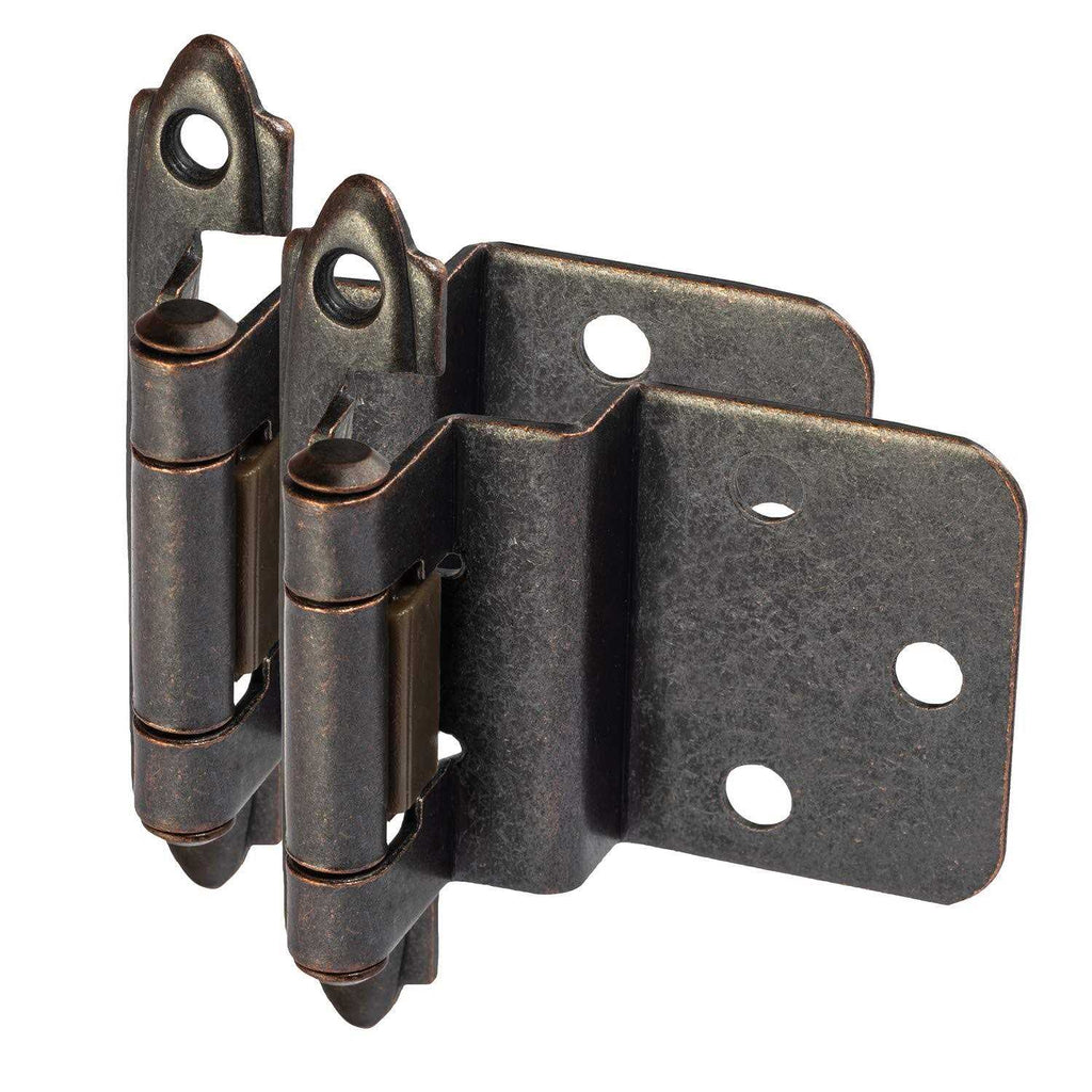 Cosmas 15628-ORB Oil Rubbed Bronze Cabinet Hinges 3/8 Inset - Shop Hardware Tools Online Store