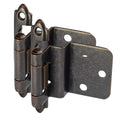 Cosmas 15628-ORB Oil Rubbed Bronze Cabinet Hinges 3/8 Inset - Shop Hardware Tools Online Store