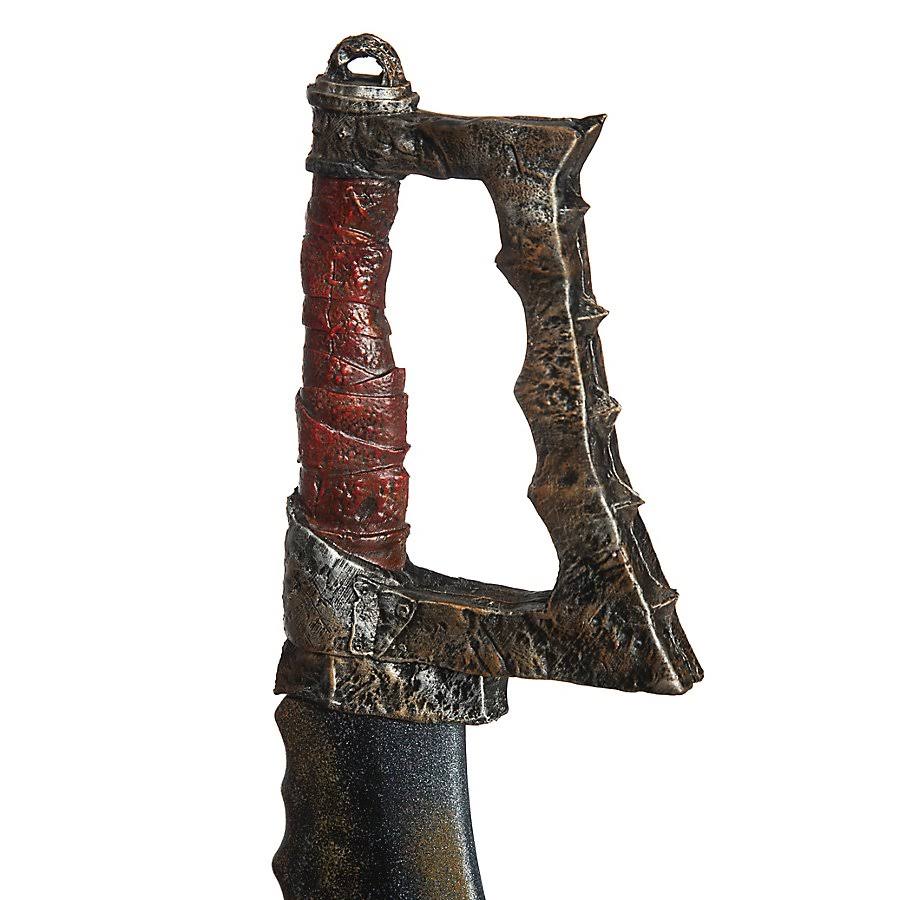 Medieval Collectibles Long LARP Orc Cleaver Leather R1828