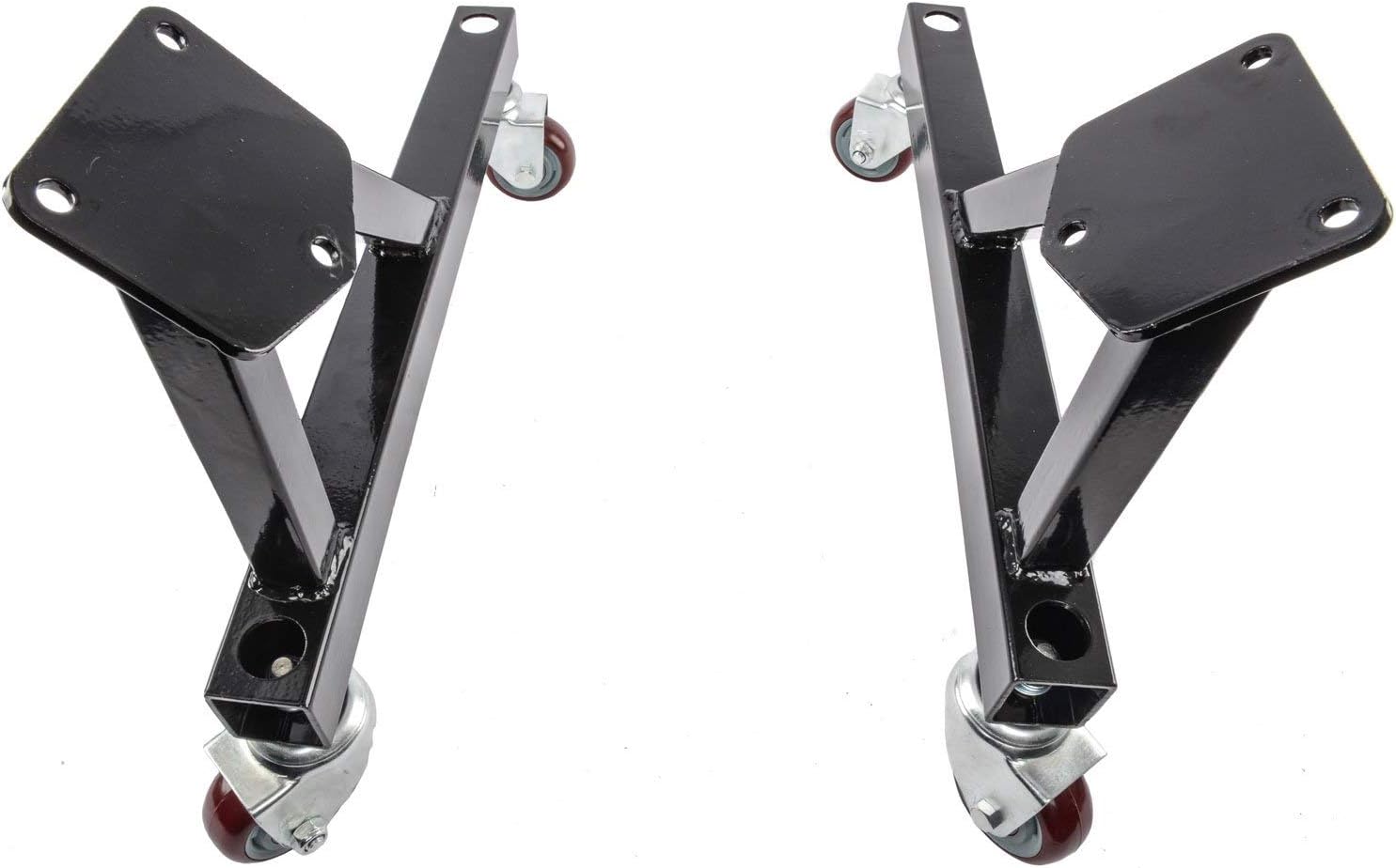 JEGS Heavy Duty Engine Stand for Small and Big Block Engines, Black Steel I183089