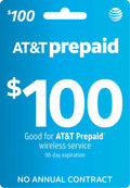 AT&T PREPAID $100 e-PIN Top Up (Email Delivery)
