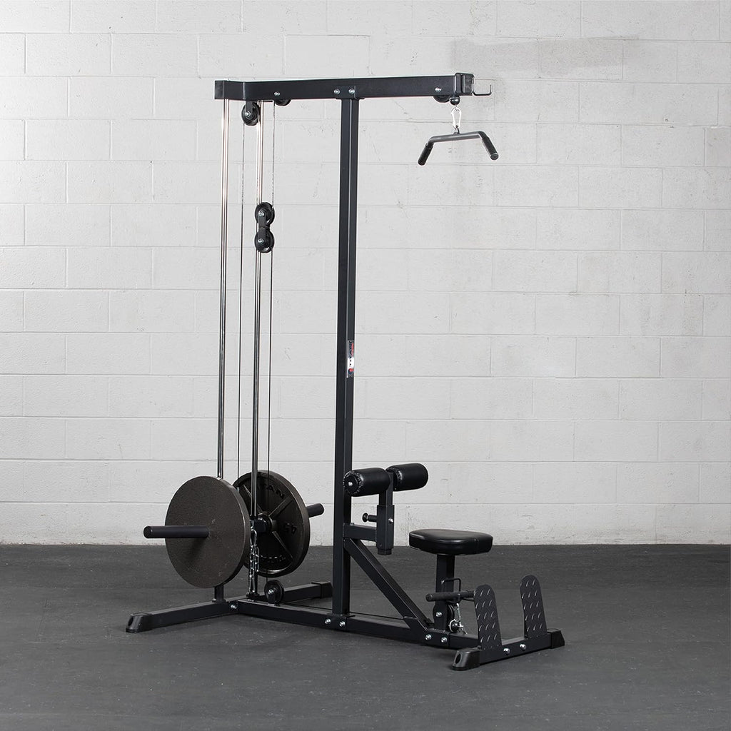 Titan Fitness Plate Loaded LAT Tower v2, Space Saving J311