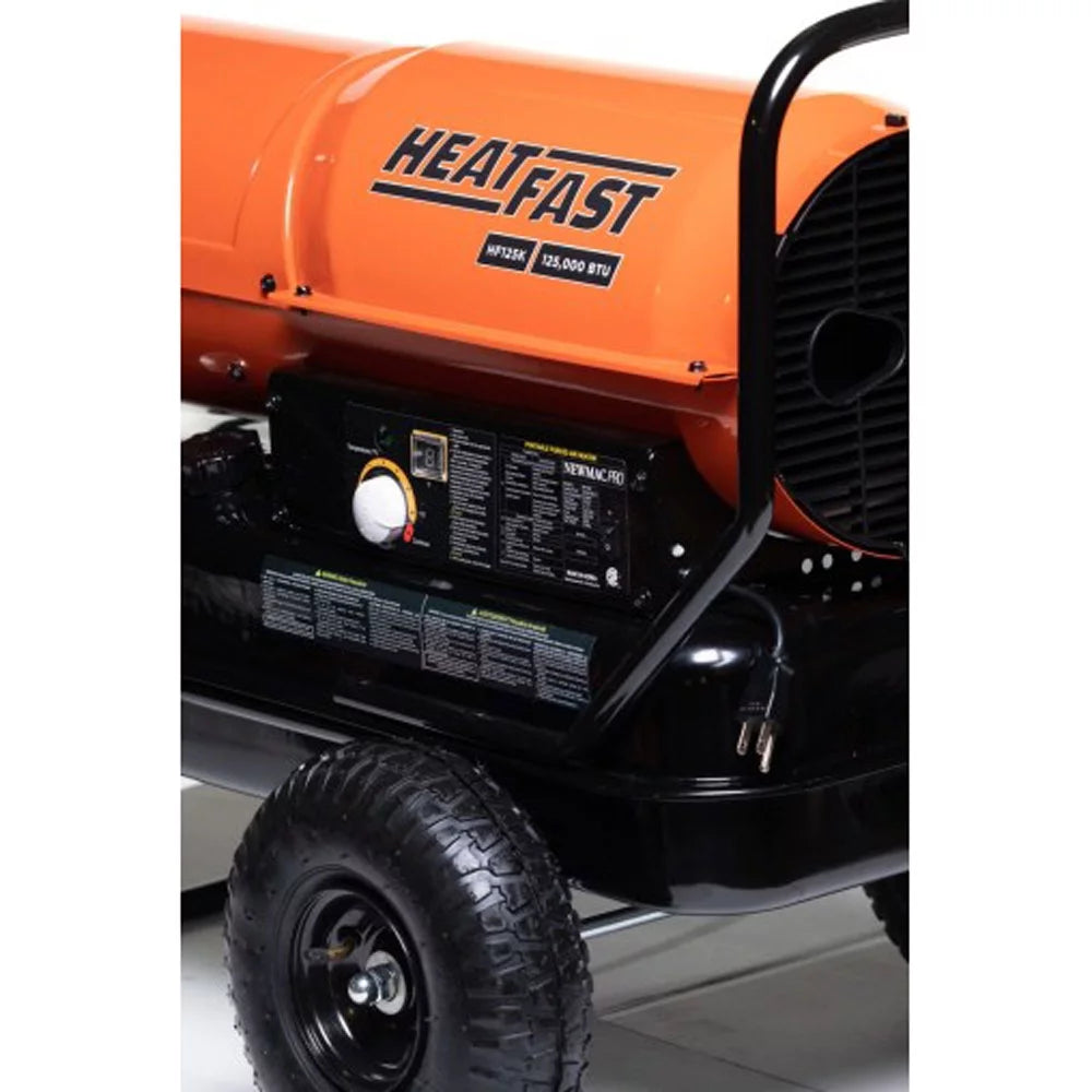 HeatFast HF215K 215,000 BTU Forced Air Kerosene Heater with Thermostat W71116