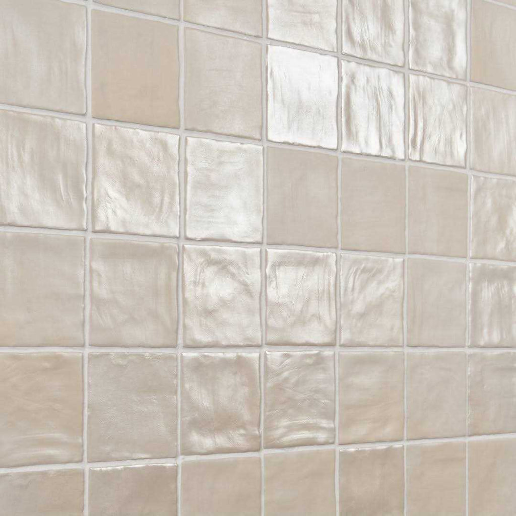 Amagansett 4 x 4 Satin Finish Handmade Look Wall Tile Ivy Hill Tile - Shop Hardware Tools Online Store