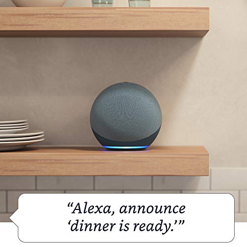 Amazon Echo Alexa speaker with premium sound, Charcoal M86777