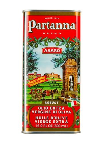 Partanna Robust Extra Virgin Olive Oil - First Cold Pressed - 101 oz Tin D799786