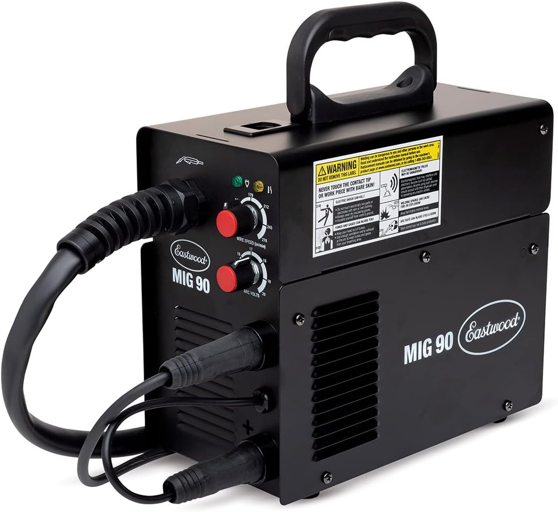Eastwood MIG Welder 120V 30-90 Amp with Gas Regulator A8369