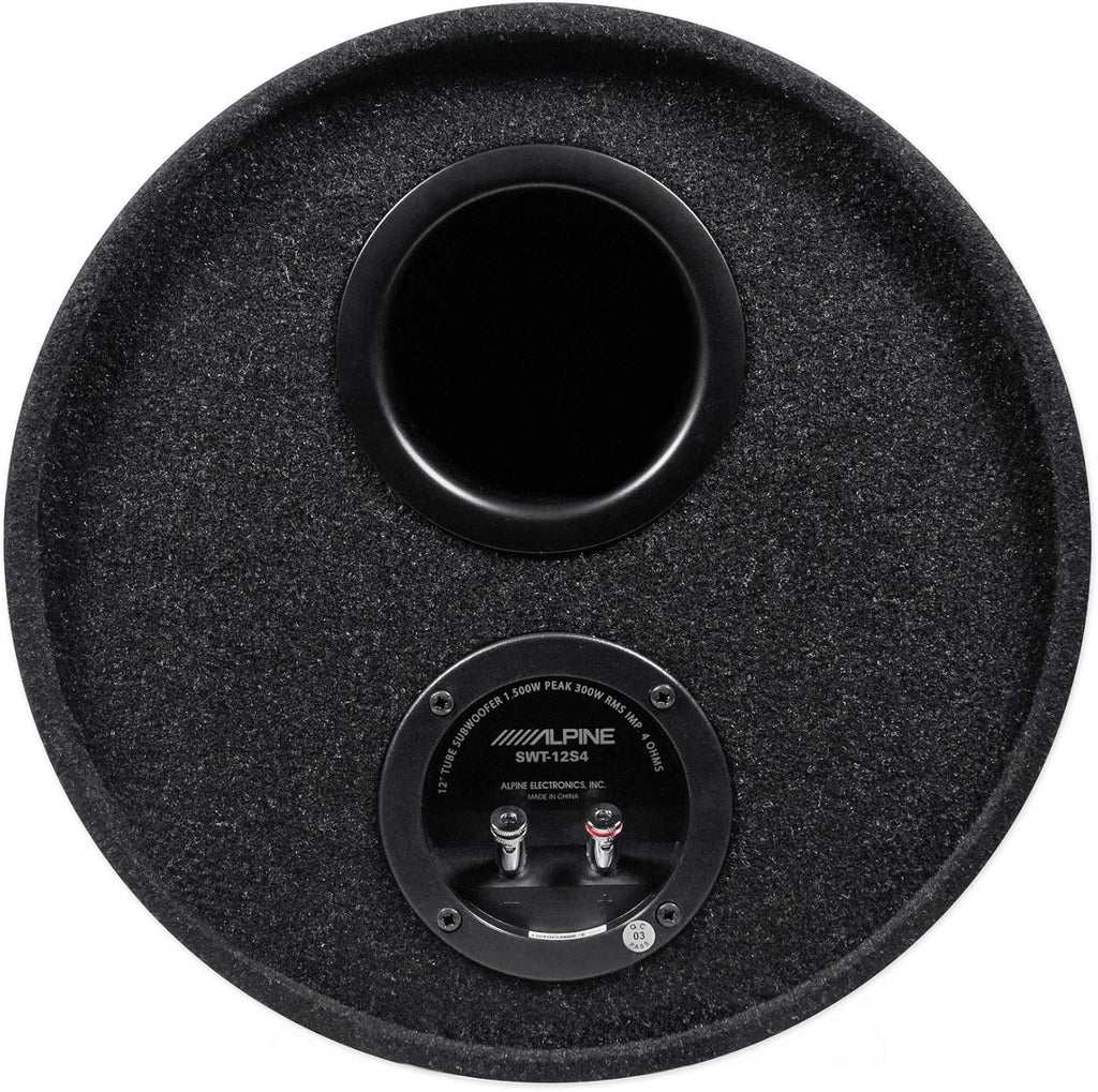 Alpine SWT-12S4 12" Sealed Subwoofer Tube Enclosure S22398