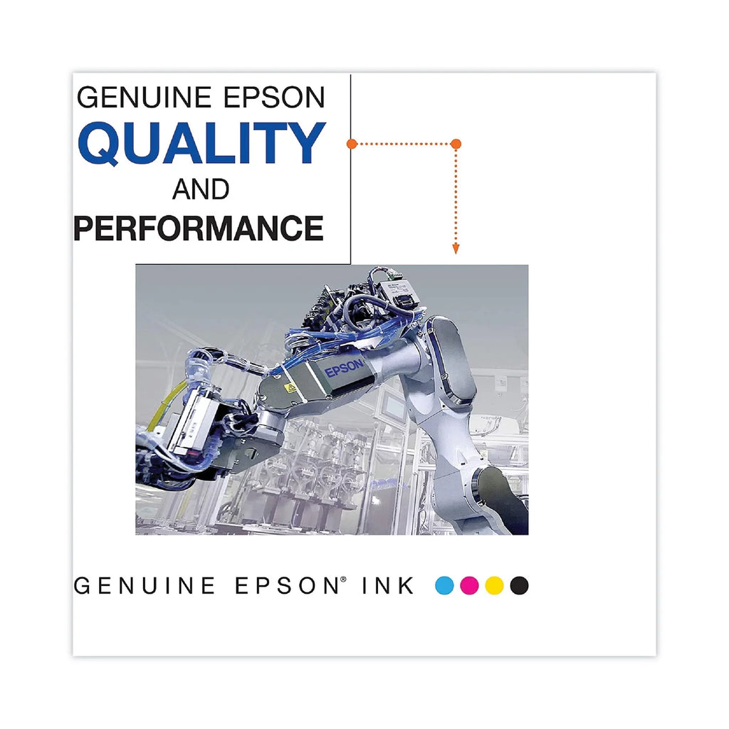 EPSON 232 Claria Ink High Capacity Black & Color Cartridge Combo Pack for WorkForce & Expression Printers J6357