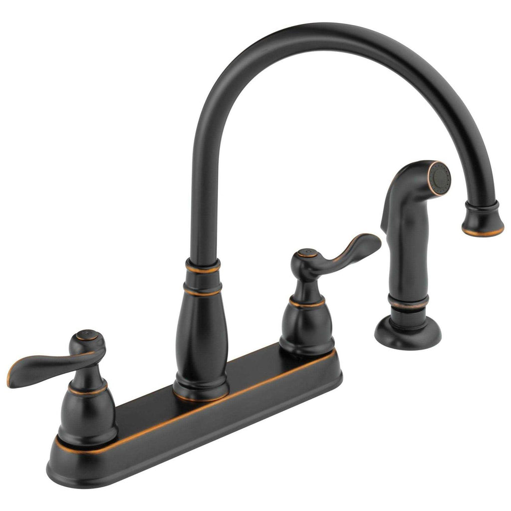 Delta Windemere Two Handle Kitchen Faucet 21996LF-OB - Shop Hardware Tools Online Store