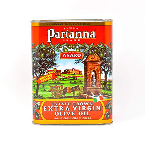 Partanna Robust Extra Virgin Olive Oil - First Cold Pressed - 101 oz Tin D799786