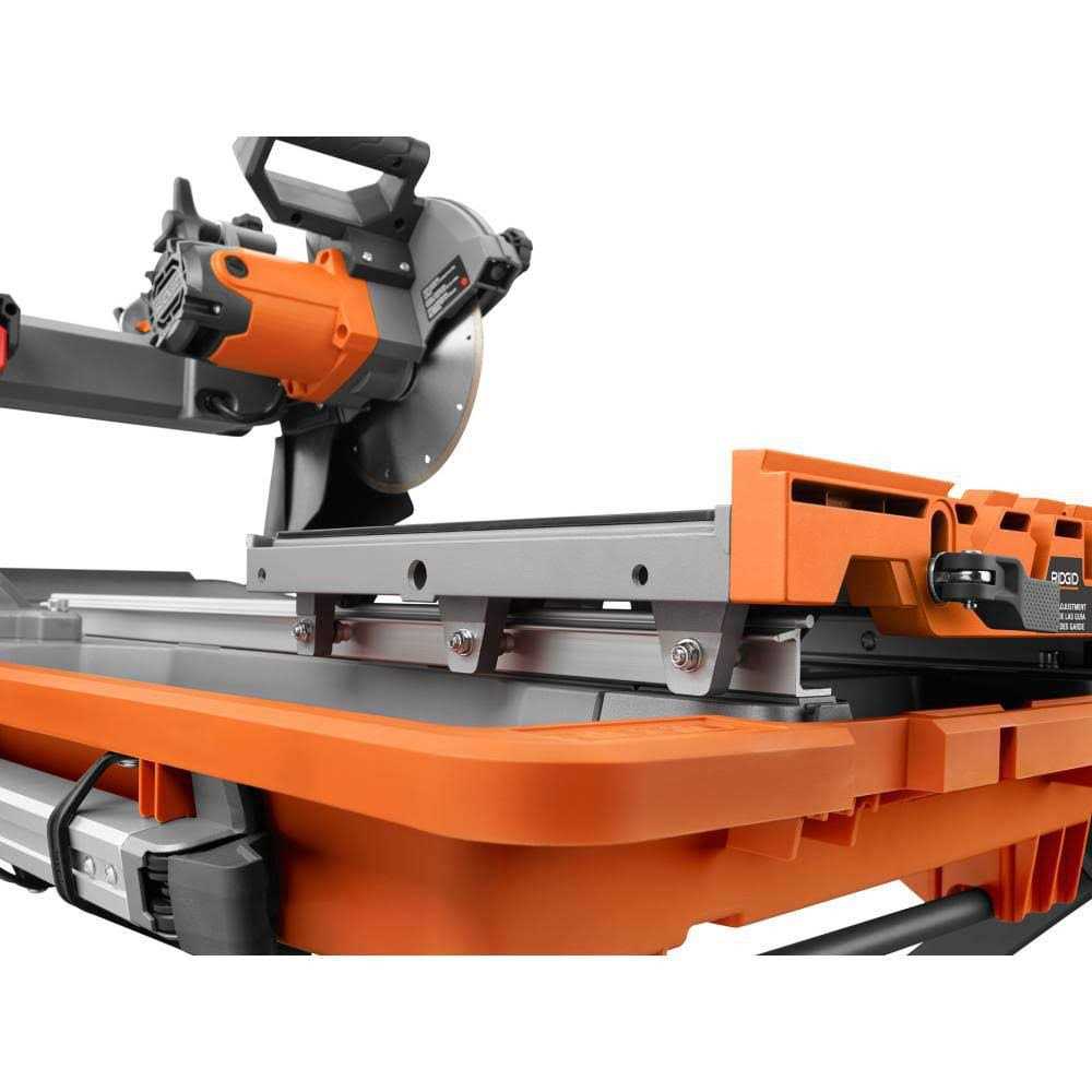 RIDGID R4041S 12 Amp Corded 8 in. Tile Saw G59084