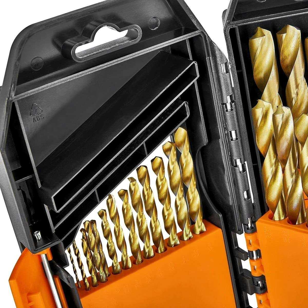 Warrior Titanium Nitride High Speed Steel Drill Bit Set 62281 L24353