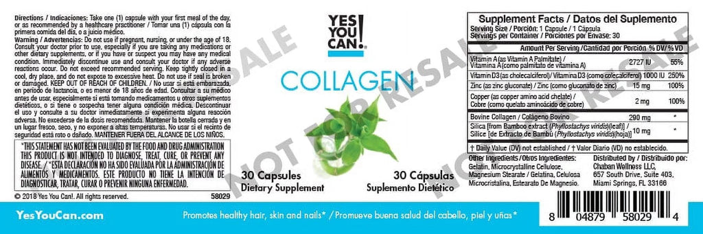 Yes You Can! Weight Loss Diet Supplement Kit - 4 Product Bundle, 30 Servings Z3590