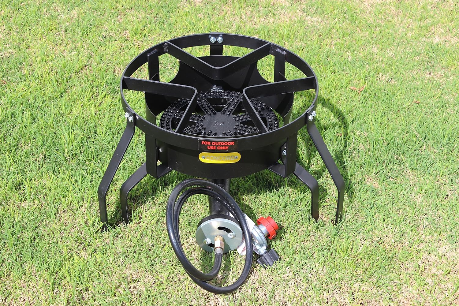 Concord Banjo 16" Single Propane Burner, 200,000 BTU Portable Gas Stove S457004