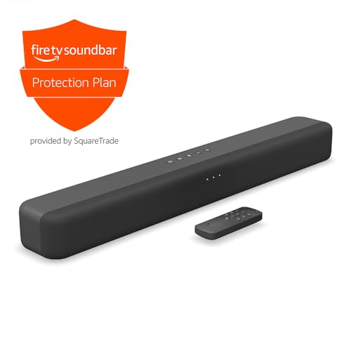 Amazon Fire TV Soundbar, 2.0 speaker with DTS Virtual:X and Dolby Audio B59799