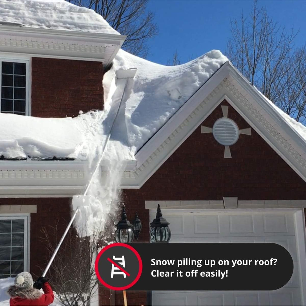 SNOWPEELER Roof Rake for Snow Removal, 30 ft. Reach Z784908