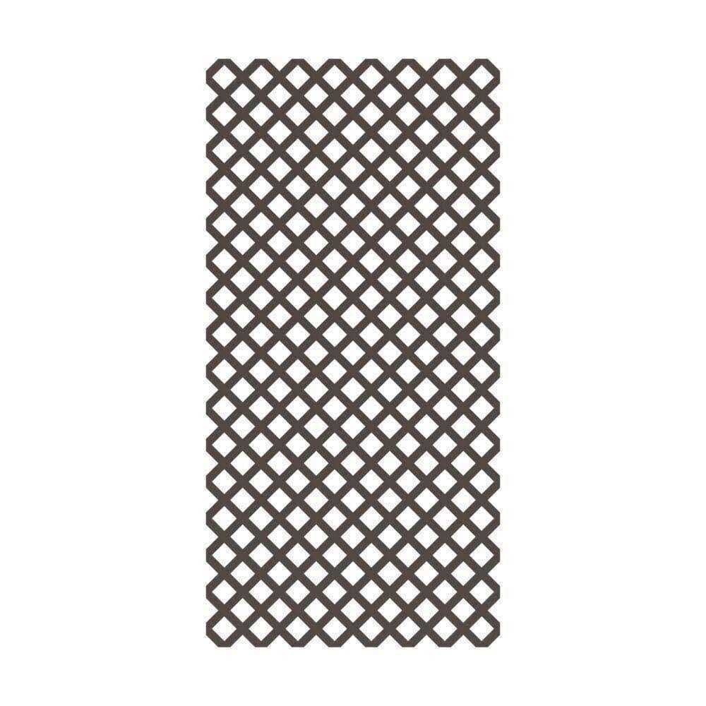 Barrette Outdoor Living 4 ft. x 8 ft Classic Diamond Vinyl Lattice - Shop Hardware Tools Online Store